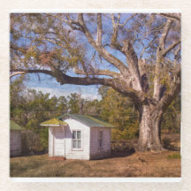 Vintag Altes Florida Rustikales Motel Cabins Straß