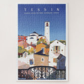 Vintag Altes Tessin Tessin Puzzle (Vertikal)