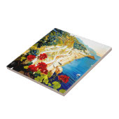 Vintag Amalfi Italien Europa Reisen Fliese (Seite)