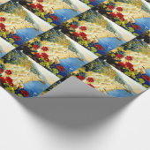 Vintag Amalfi Italien Europa Reisen Geschenkpapier (Ecke)