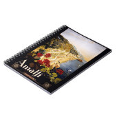 Vintag Amalfi Italien Notebook Notizblock (Linke Seite)