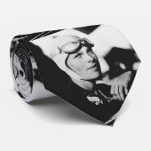 Vintag Amelia Earhart Foto Krawatte (Gerollt)