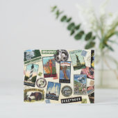 Vintag America Travel Postcard Postkarte (Stehend Vorderseite)
