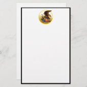 Vintag American Bald Eagle Briefpapier (Vorne/Hinten)