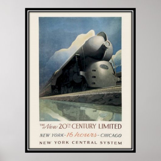 Vintag American Railway, USA - Poster (Vorne)