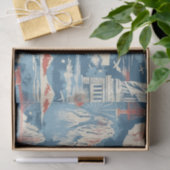 Vintag American Sehenswürdigkeit Pattern - Liberty Seidenpapier (Geschenk)