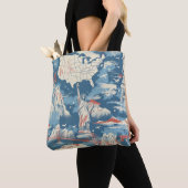 Vintag American Sehenswürdigkeit Pattern - Liberty Tasche (Von Nahem)