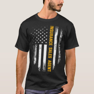 Vintag American USA Flag Insurance Sales Agent G T-Shirt
