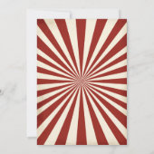 Vintag Americana 4. Juli Party Einladung (Rückseite)