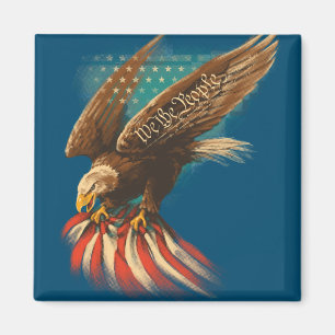 Vintag Americana Magnet