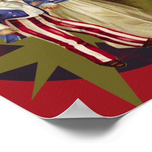 Vintag Americana Poster (Ecke)