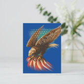 Vintag Americana Postkarte (Stehend Vorderseite)