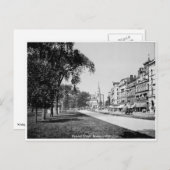 Vintag Amerika, Boston, Tremont Street Postkarte (Vorne/Hinten)