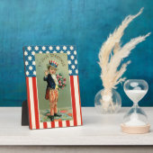 Vintag Amerikanische Unabhängigkeitstag Young Uncl Fotoplatte (Seite)