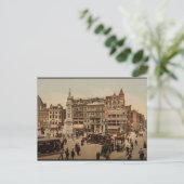 Vintag Amsterdam Holland Niederlande Postkarte (Stehend Vorderseite)