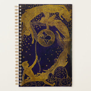 Vintag Andrew Lang Violet Fairy Buchplaner Planer