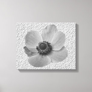 Vintag Anemone Canvas Print Leinwanddruck