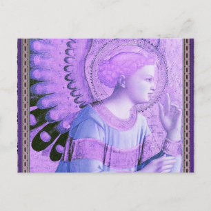 Vintag Angel Artwork Postkarte