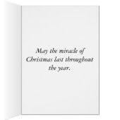 Vintag Angel Christmas Card Bible Scripting Verse (Innen (Rechts))