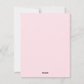 Vintag Angel Merry Christmas Daughter Feiertagskarte (Rückseite)