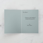 Vintag Angel Pink Roses Karte (Innenseite)