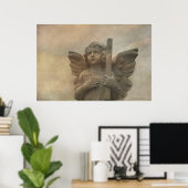 Vintag Angel Poster (Heimbüro)