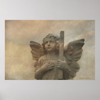Vintag Angel Poster