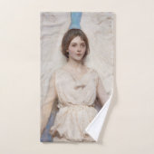 Vintag Angel Print - Abbott Handerson Thayer Badhandtuch Set (Handtuch)