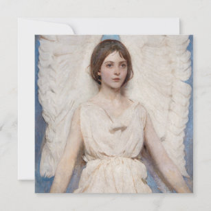 Vintag Angel Print - Abbott Handerson Thayer Card Karte