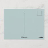 Vintag Angels Joyeux Weihnachten Postkarte (Rückseite)