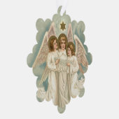 Vintag Angels Paper Ornament Card Karte (Rechts)