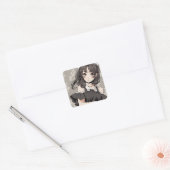 Vintag Anime LBD Sticker - Anime Elegance (Umschlag)