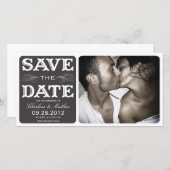 VINTAG | Ankündigung Datum freihalten (Vorne/Hinten)