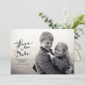 Vintag Ankündigung Datum freihalten (Stehend Vorderseite)