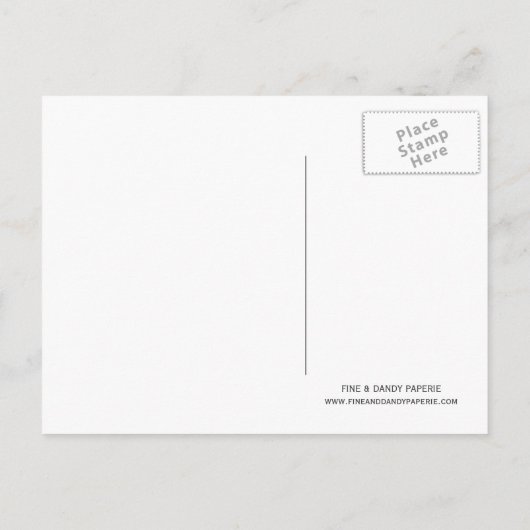 VINTAG | Ankündigung Datum freihalten (Rückseite)