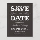 VINTAG | Ankündigung Datum freihalten (Vorderseite)