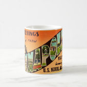 Vintag Annapolis MD Gruß Kaffeetasse (Mittel)
