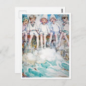 Vintag Anne Anderson The Jetty Postkarte (Vorne/Hinten)