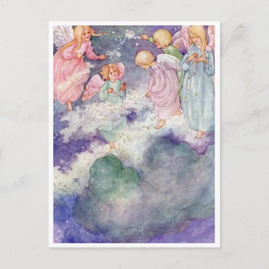 Vintag Anne Anderson The Milky Way Postkarte (Vorderseite)