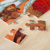 Vintag Antibes Cote D'Azur Reisevorführung Puzzle (Seite)