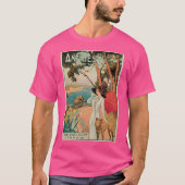 Vintag Antibes Côte d'Azur T-Shirt (Vorderseite)