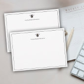 Vintag antike Bienenklassik Personalisiert Mitteilungskarte