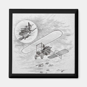 Vintag antike bis moderne Reise Magnet