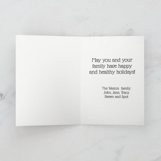 Vintag antike Paris Weihnachten Weihnachten Weihna (Innenseite)