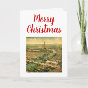 Vintag antike Paris Weihnachten Weihnachten Weihna