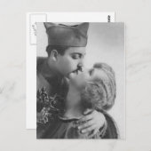 Vintag antike romantische Paare Karten und Geschen (Vorne/Hinten)