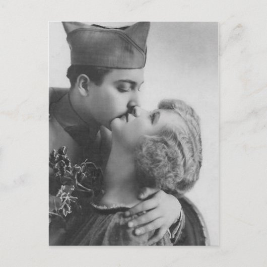 Vintag antike romantische Paare Karten und Geschen (Vorderseite)