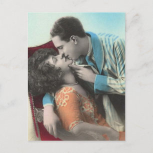 Vintag antike romantische Paare Karten und Geschen