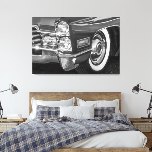 Vintag antiker klassischer Wagen Cadillac Leinwanddruck (Insitu (Schlafzimmer))