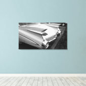 Vintag antiker Oldtimer Leinwanddruck (Insitu (Holzboden))